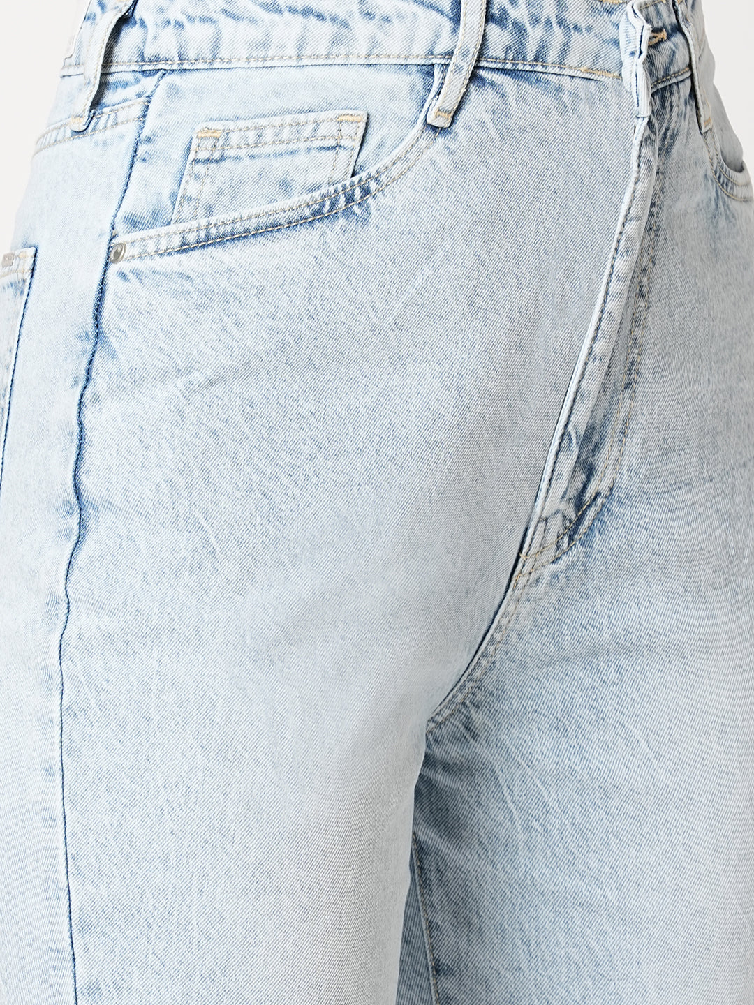 Women Blue Relax Straight Fit Jeans