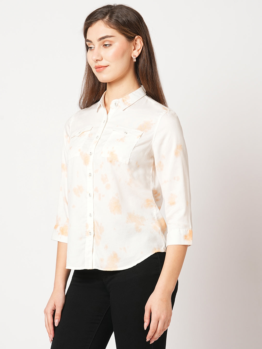 Women Peach Fuzz Shirt