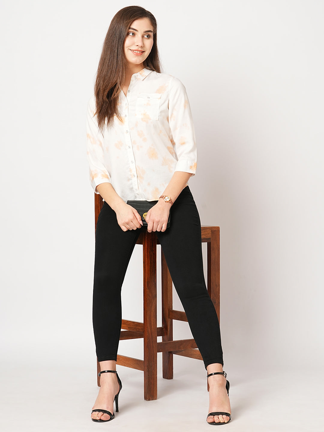 Women Peach Fuzz Shirt