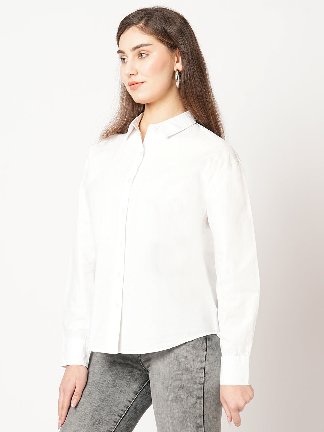 Women White Shirt