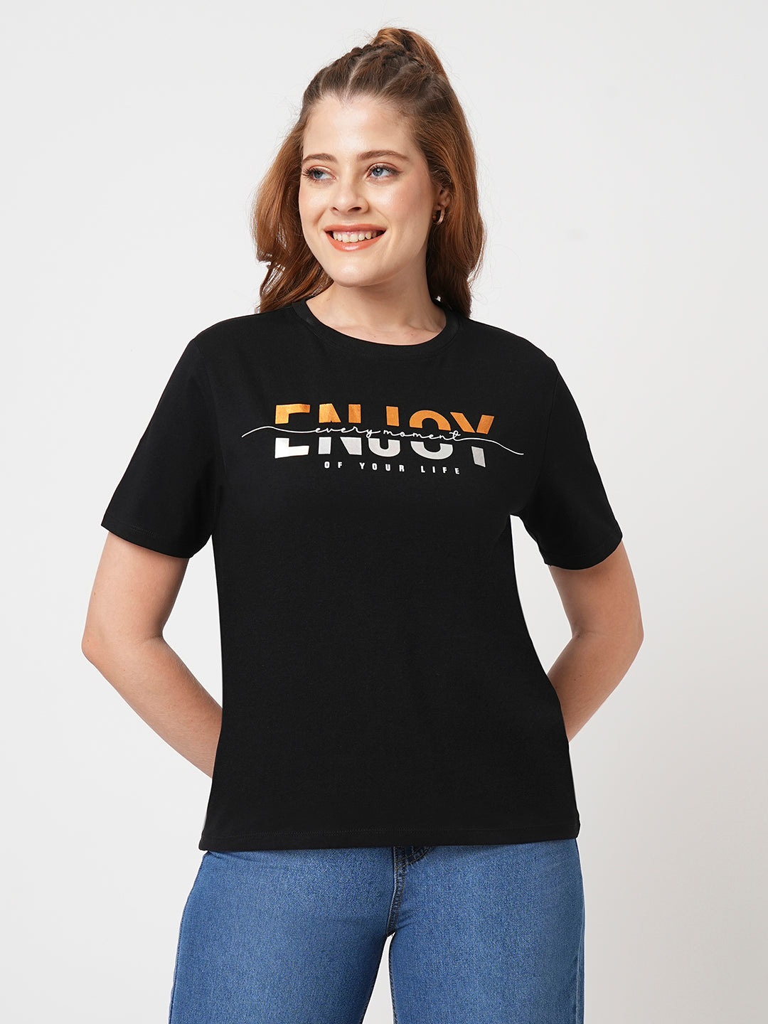 Women Boxy Graphic Tees