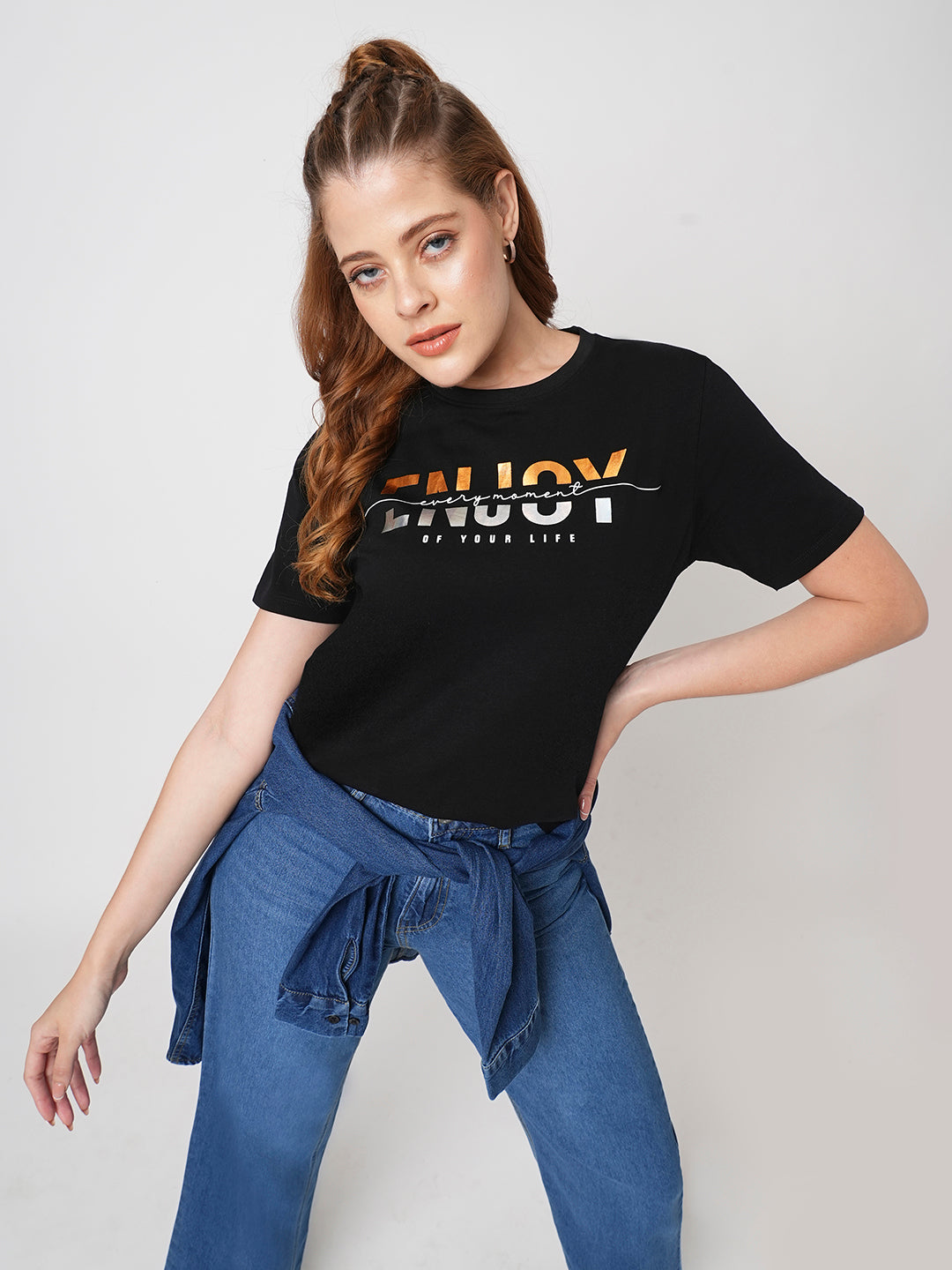 Women Boxy Graphic Tees
