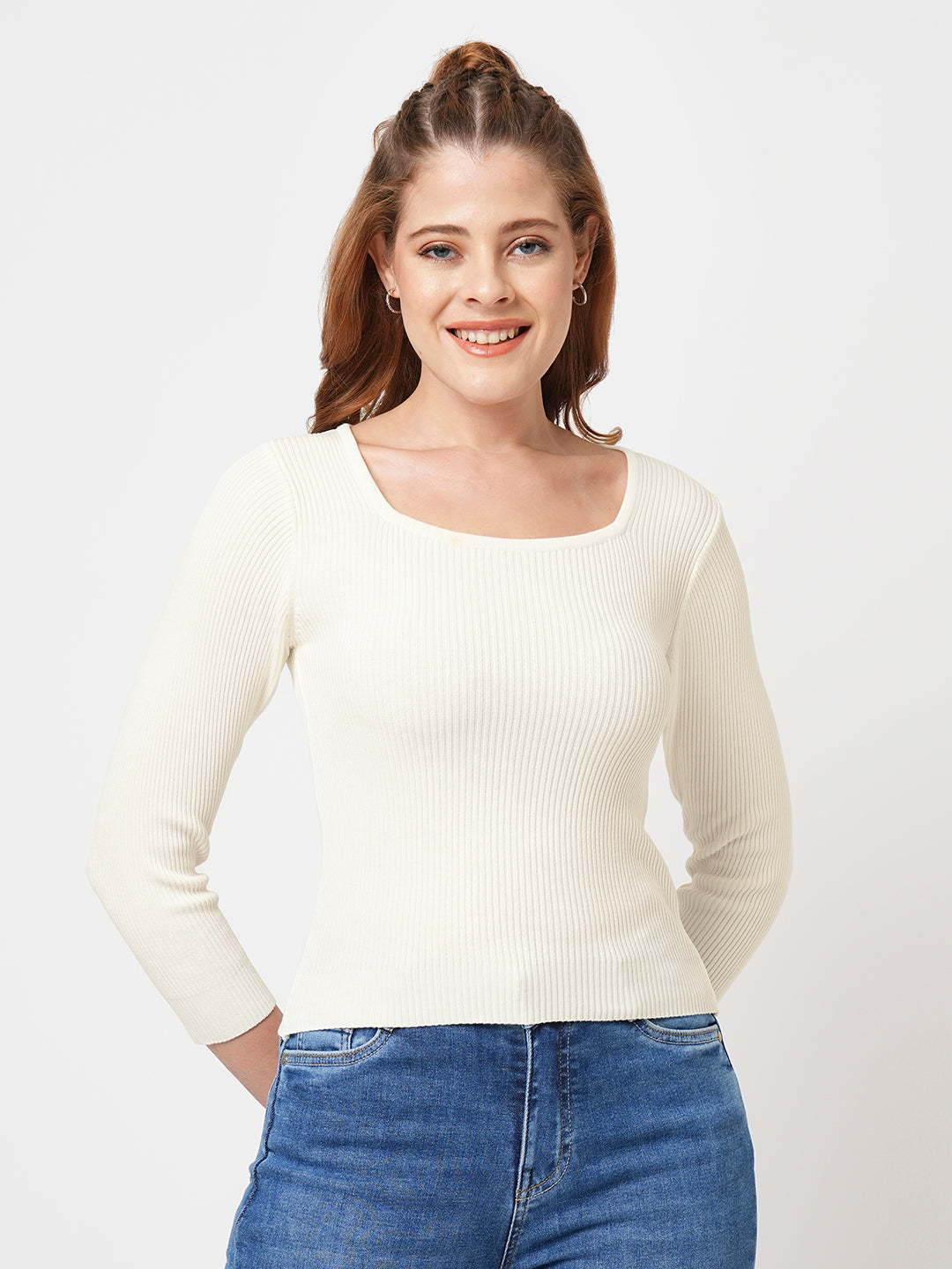 Women Flat Knit Top