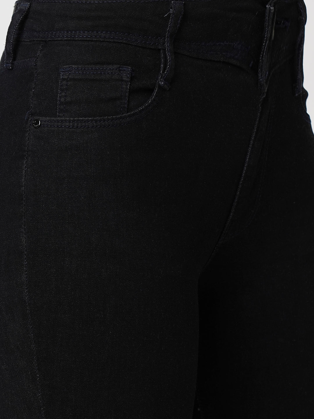 Women Black High-Rise Skinny Jeans