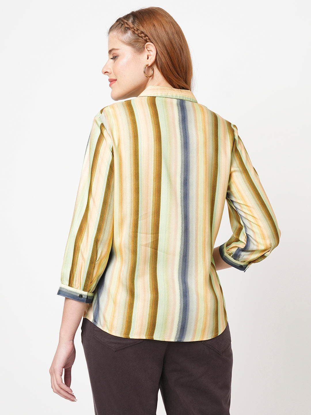 Women Striped Shirt
