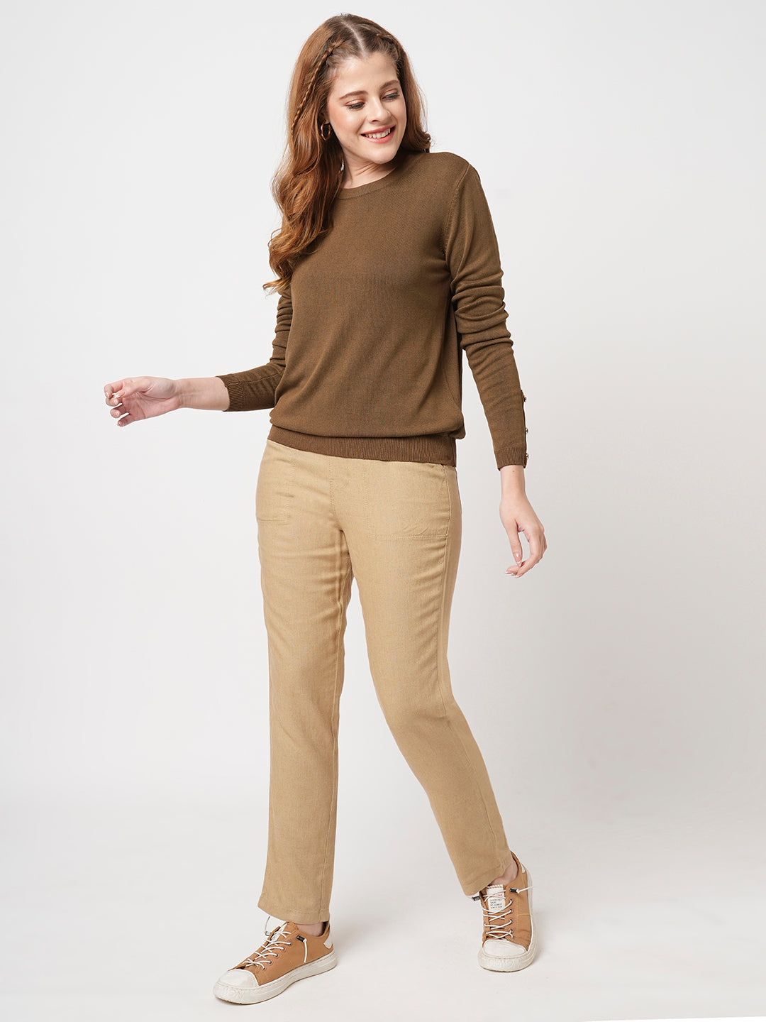Women Ribbed T-Shirt