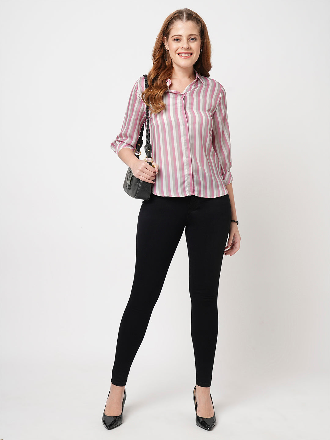 Women Striped Shirt