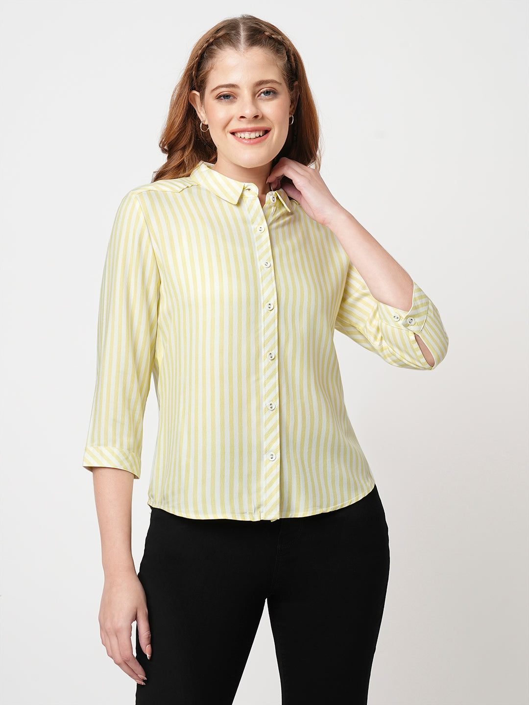 Women Striped Shirt