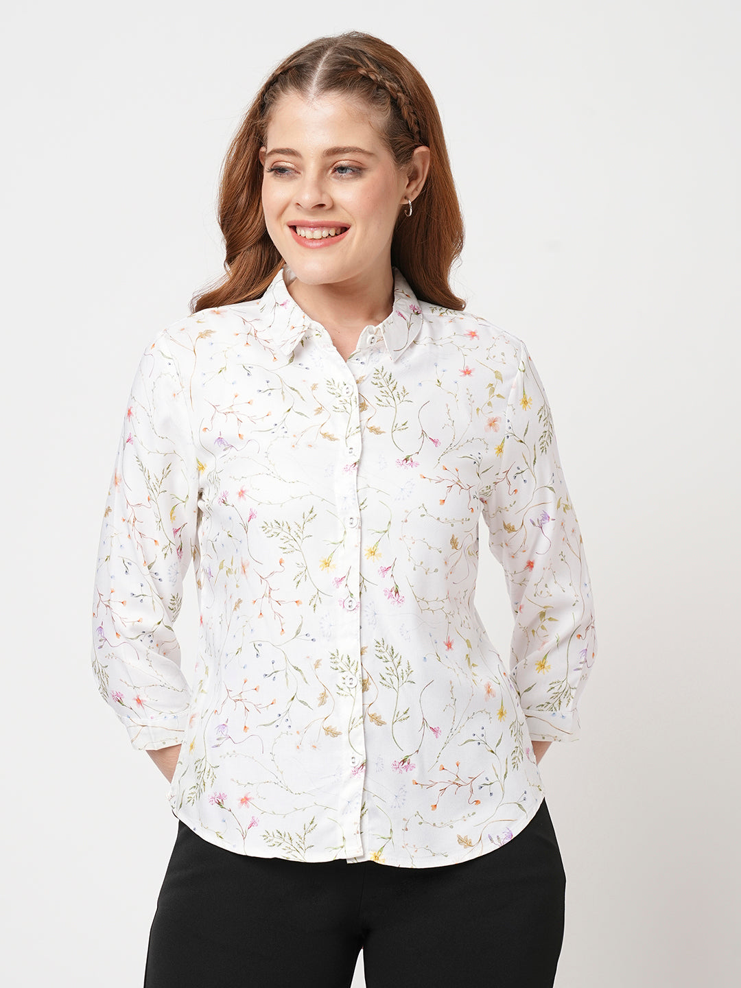 Women Floral Printed Shirt