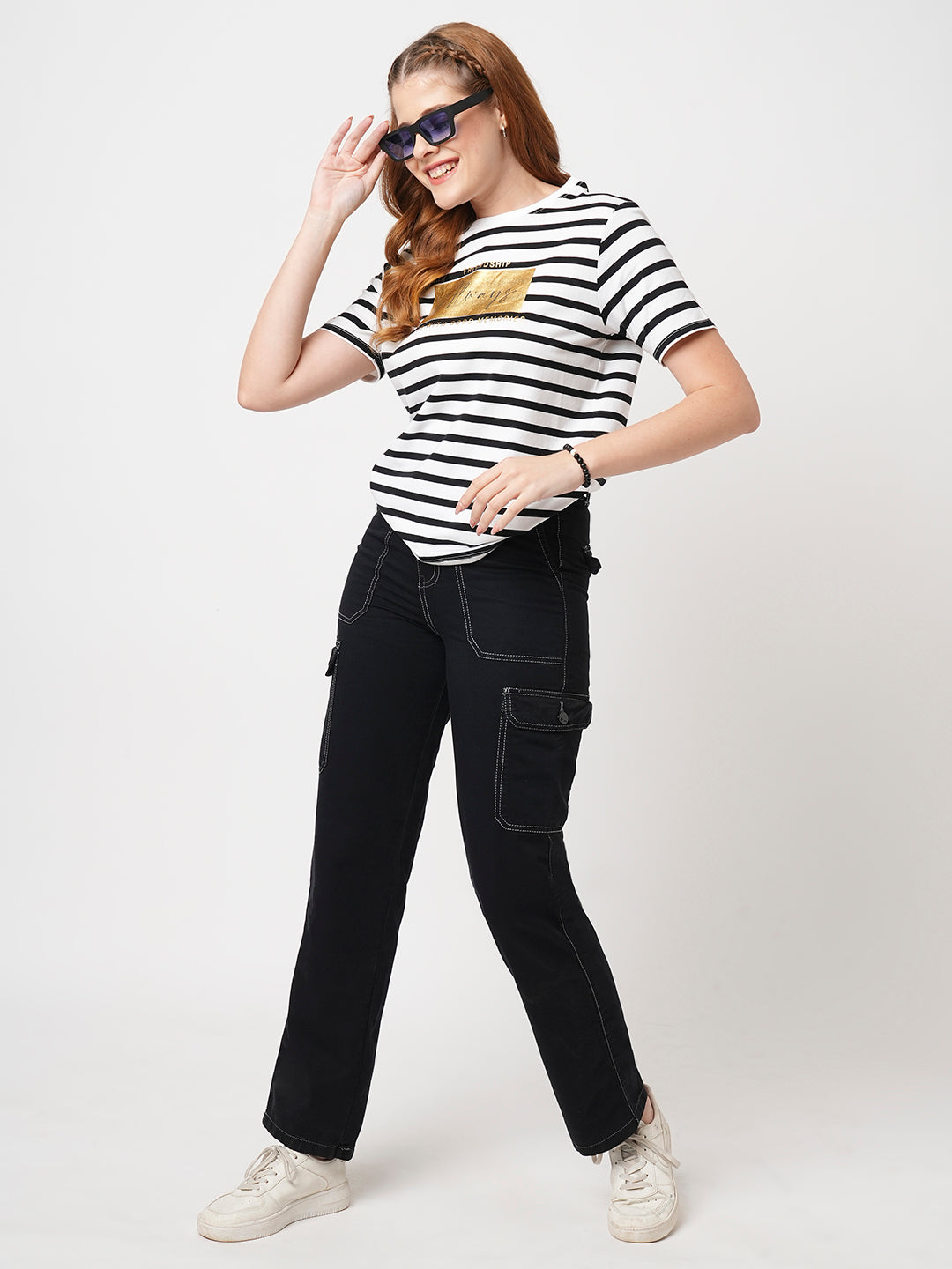 Women Black Cargo