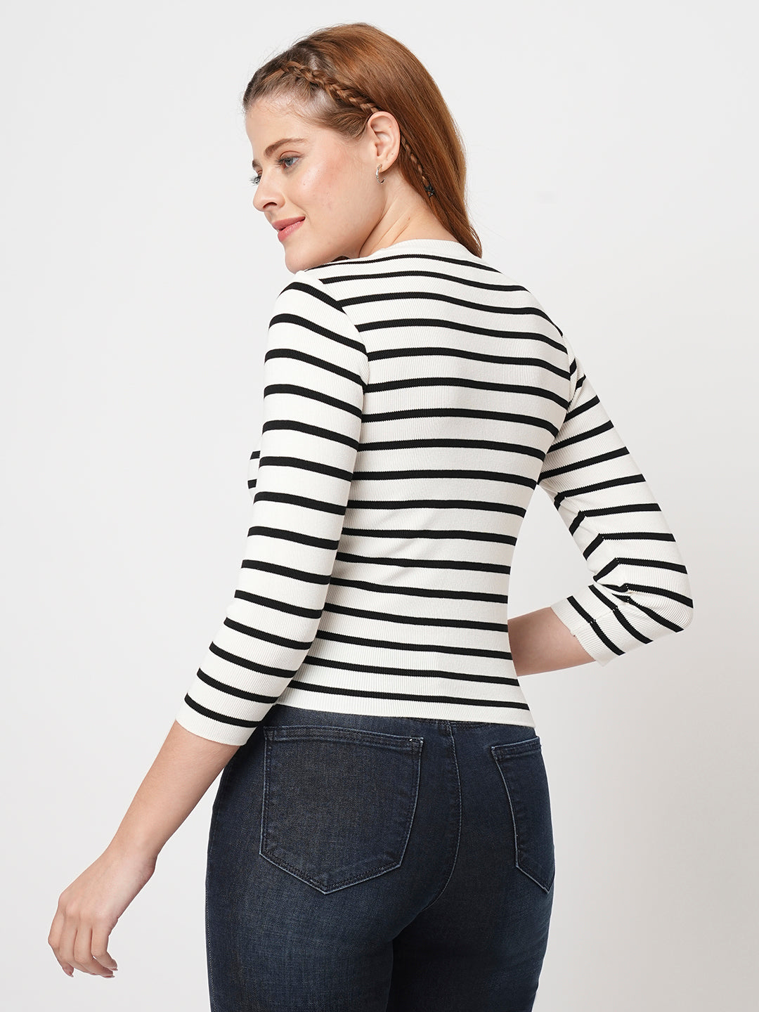 Women Striped T-Shirt