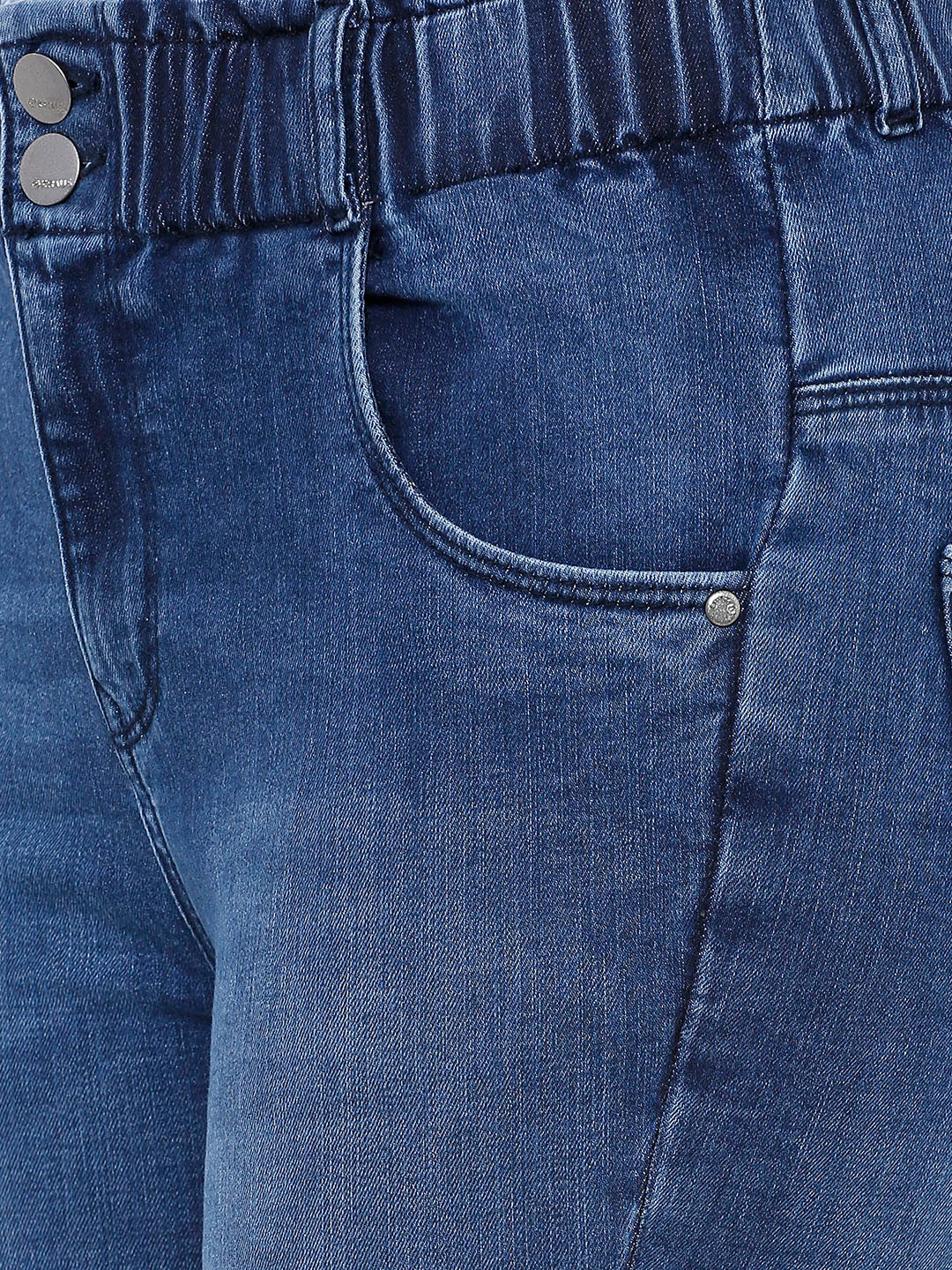 Women Blue High-Rise Skinny Jeans