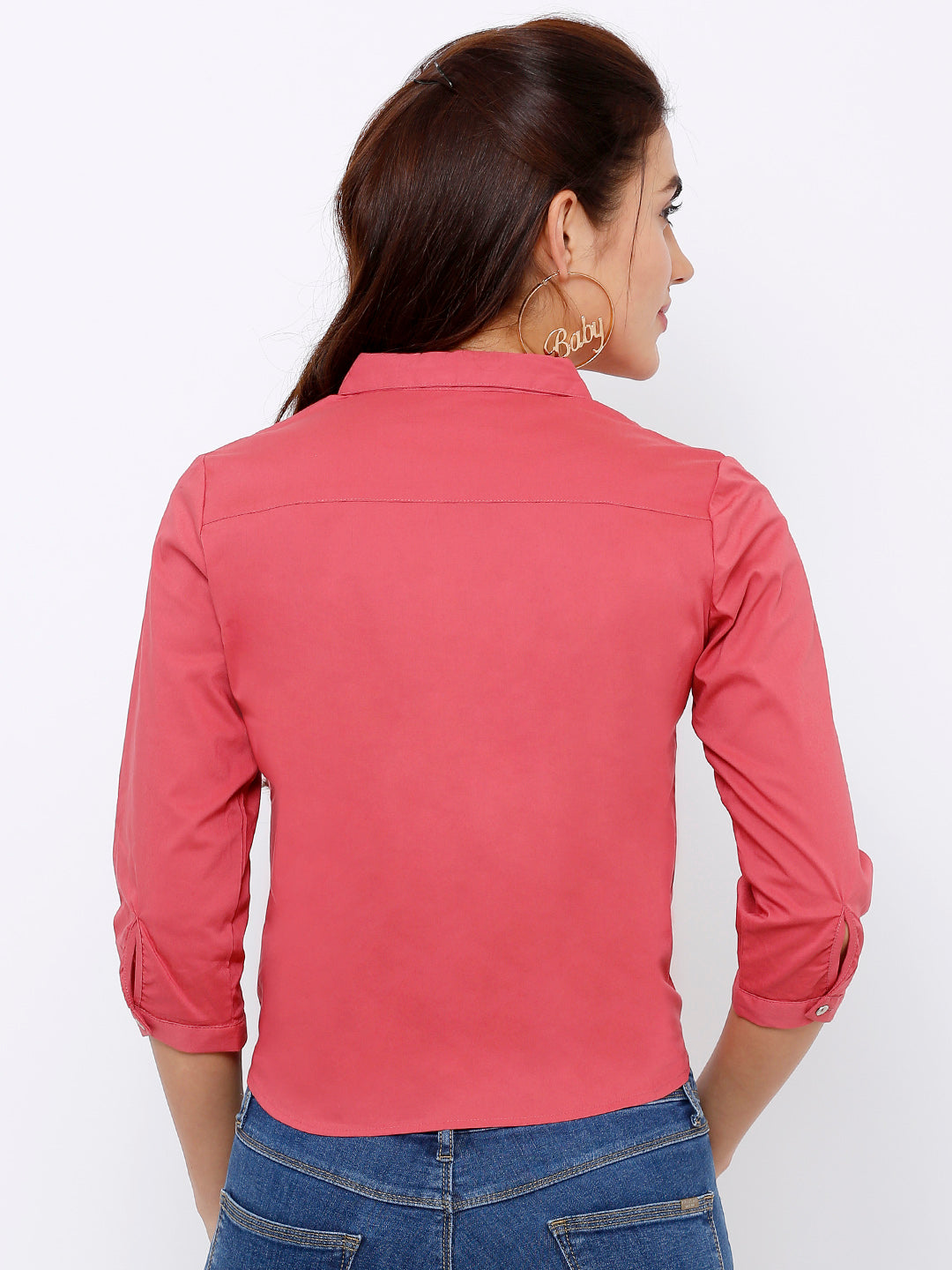 Women Berry Slim Shirt