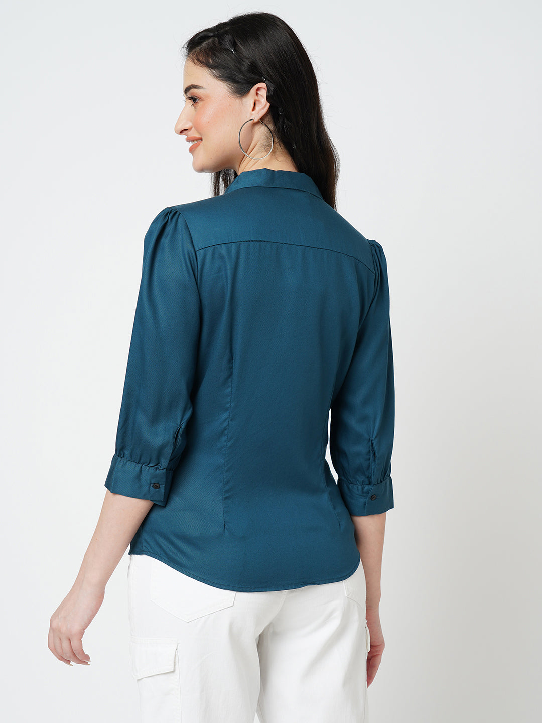 Women Teal Shirt