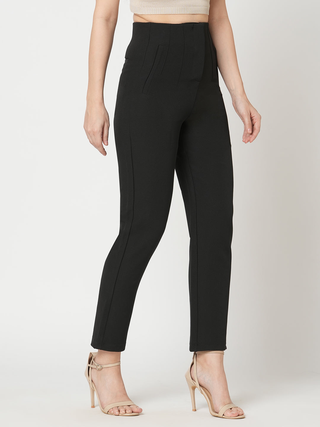 Women Black Trousers