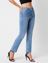 K5094 High Rise Mini Flare Jeans