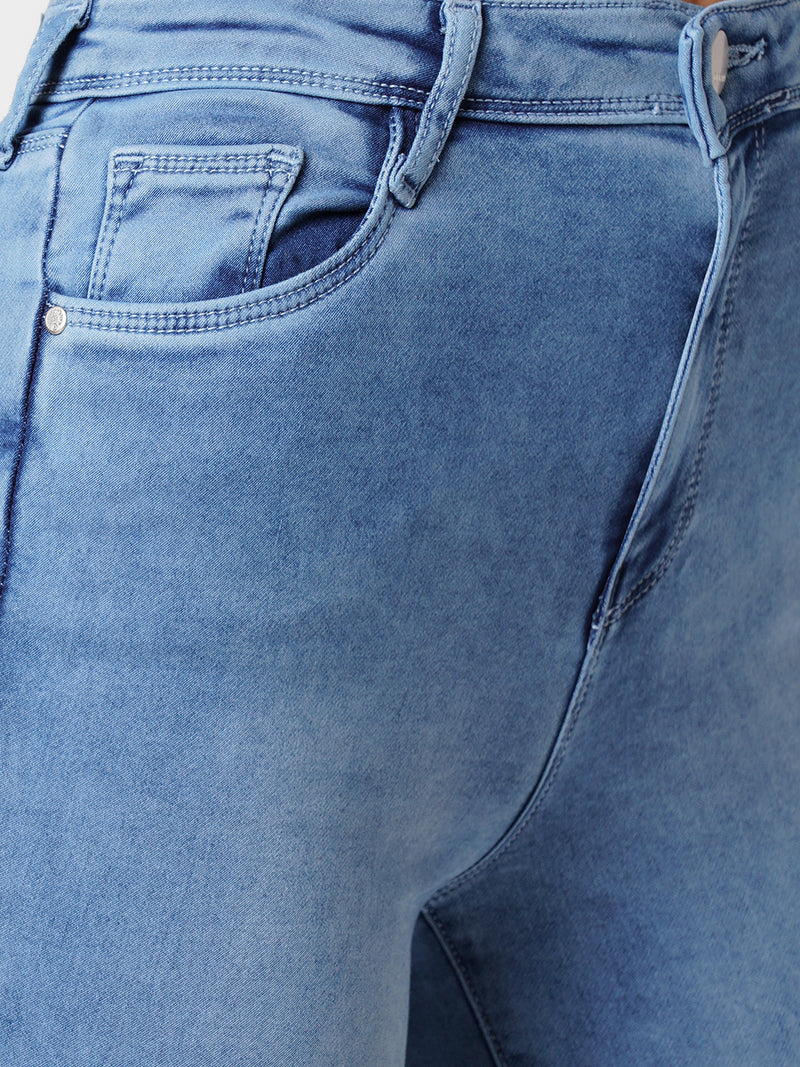 K5094 High Rise Mini Flare Jeans