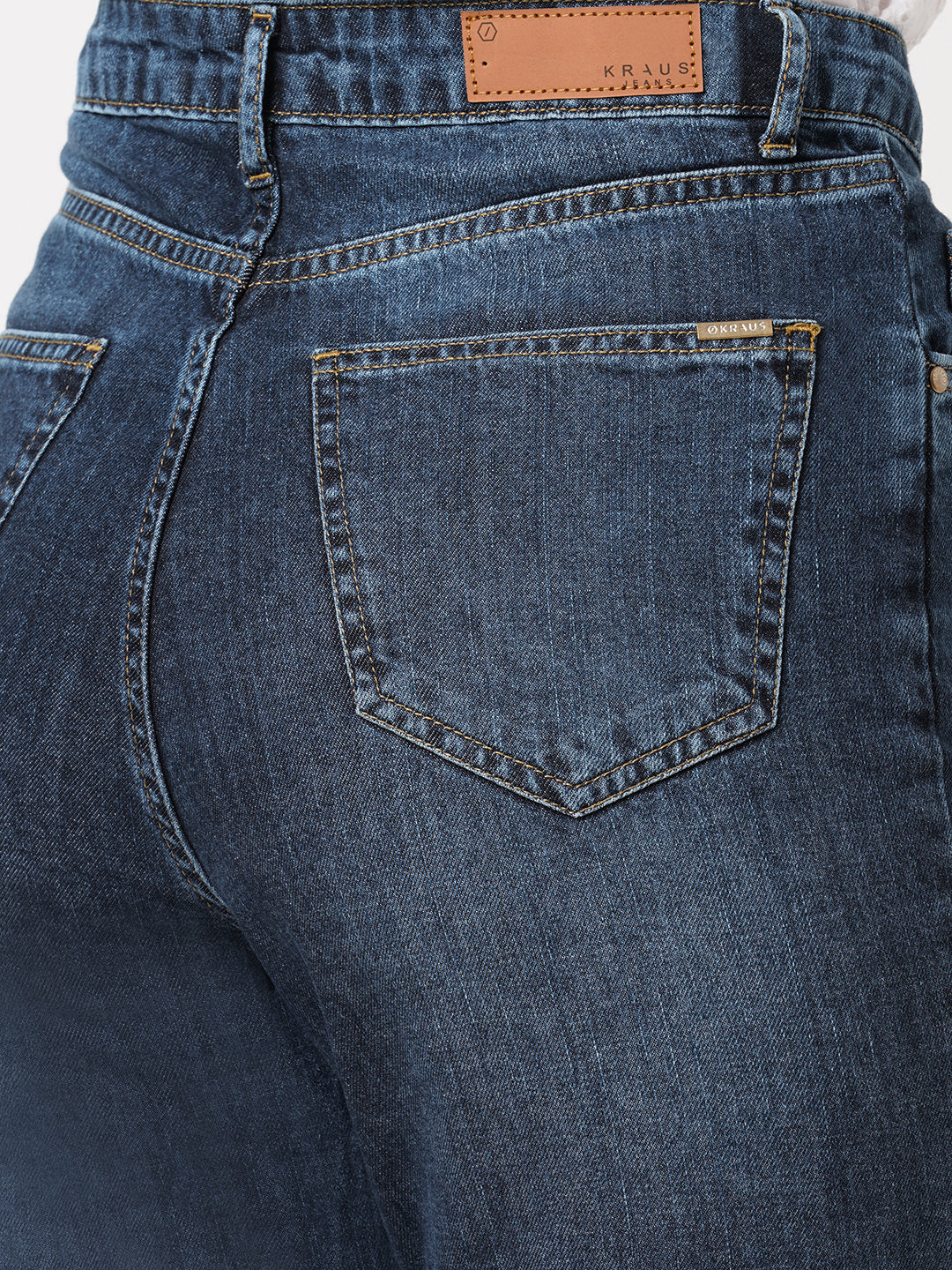 Women High-Rise Relaxed Straight Fit Jeans