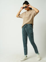 Women Grey High Rise Baggy Fit Jeans