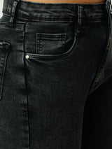 Women Black High Rise Skinny Jeans