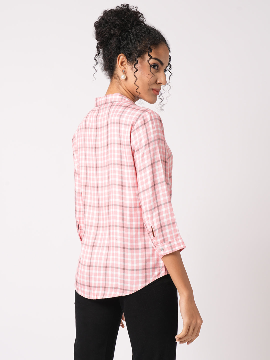 Women Checked Shirt