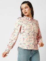 Women Floral Print Printed Full Length Shirts