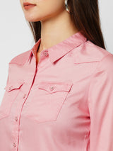 Women Blush Pink Shirts
