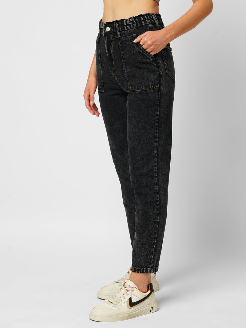 High Rise Baggy Fit Jeans