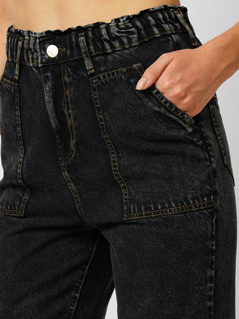 High Rise Baggy Fit Jeans