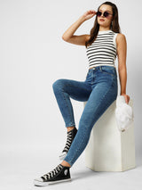 K3051 Mid Rise Skinny Jeans