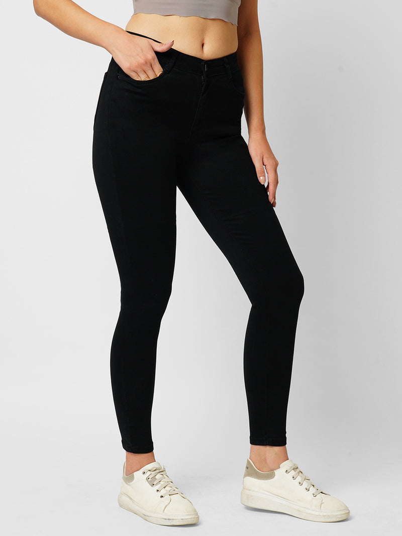 K504 Sky High Rise Skinny Fit Jeans