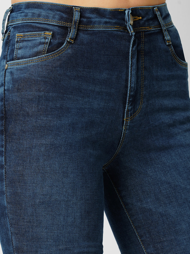 K5094 High Rise Mini Flare Jeans