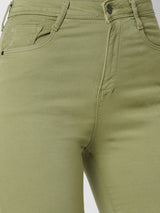 K5094 High Rise Mini Flare Jeans