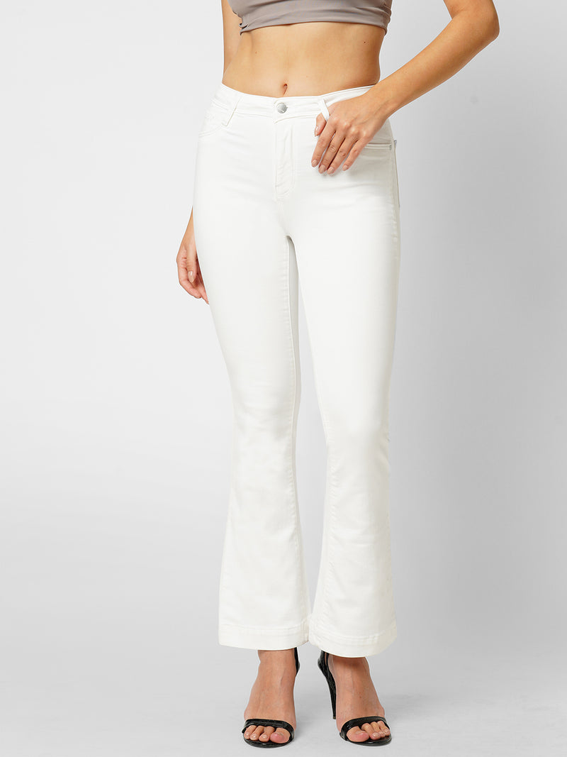 K5013 High Rise Flare Jeans