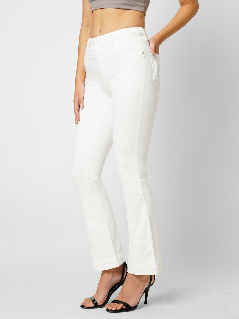 K5013 High Rise Flare Jeans