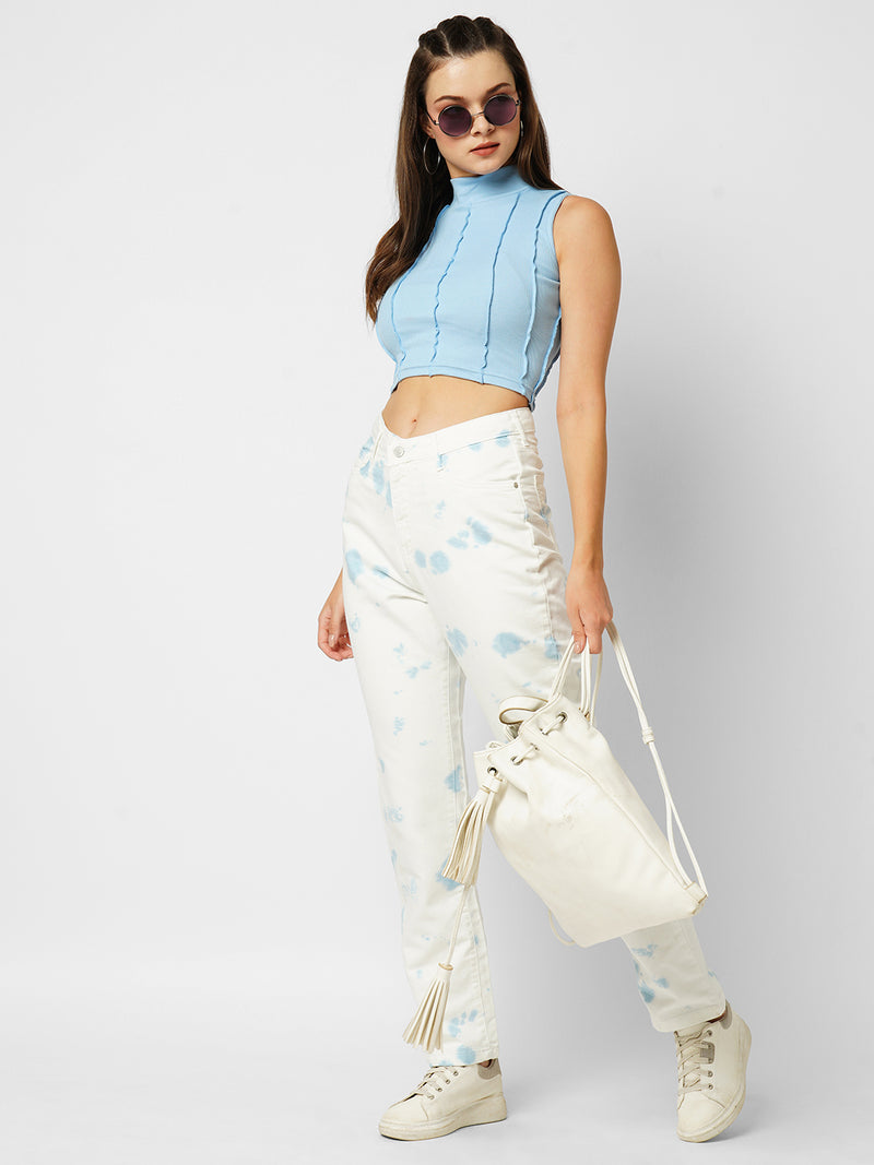 K630 High Rise Straight Fit Jeans