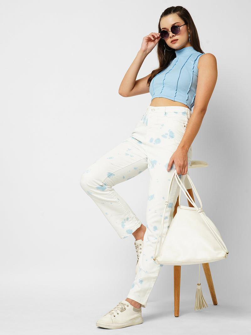 K630 High Rise Straight Fit Jeans