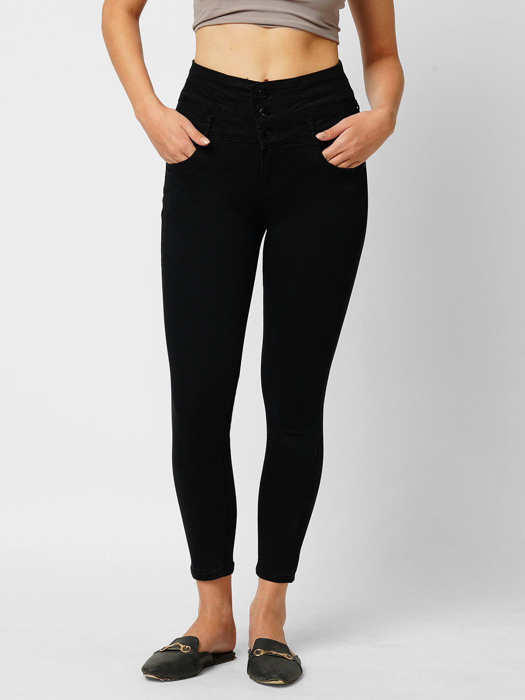 Women Black Super Skinny Jeans