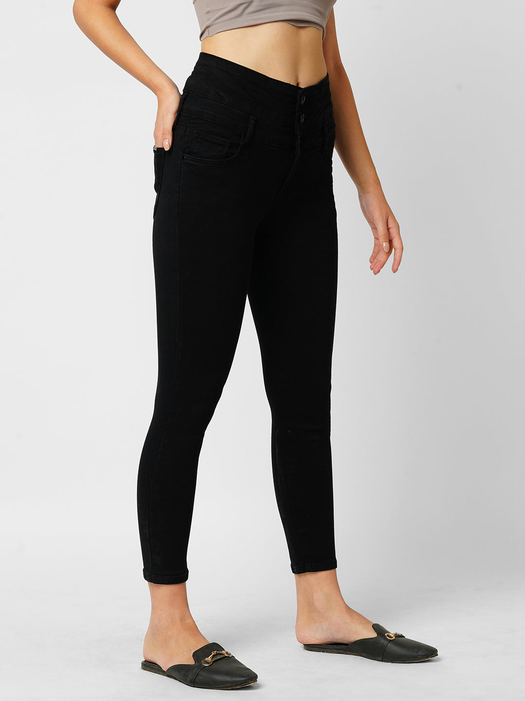 Women Black Super Skinny Jeans