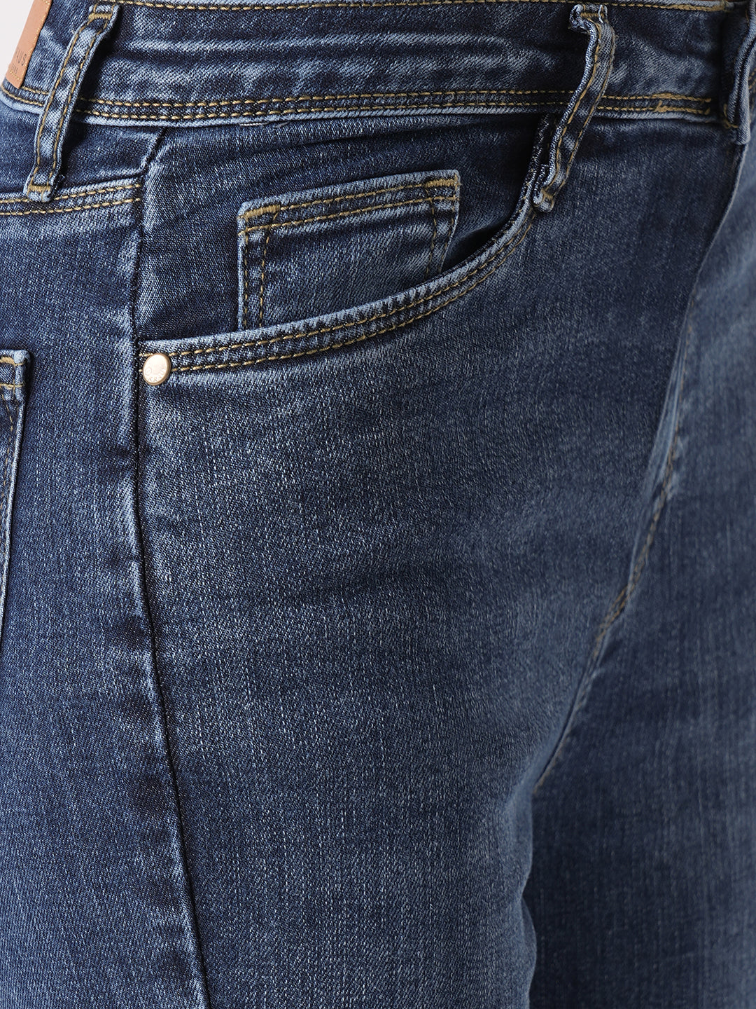 Women Blue High-Rise Skinny Jeans