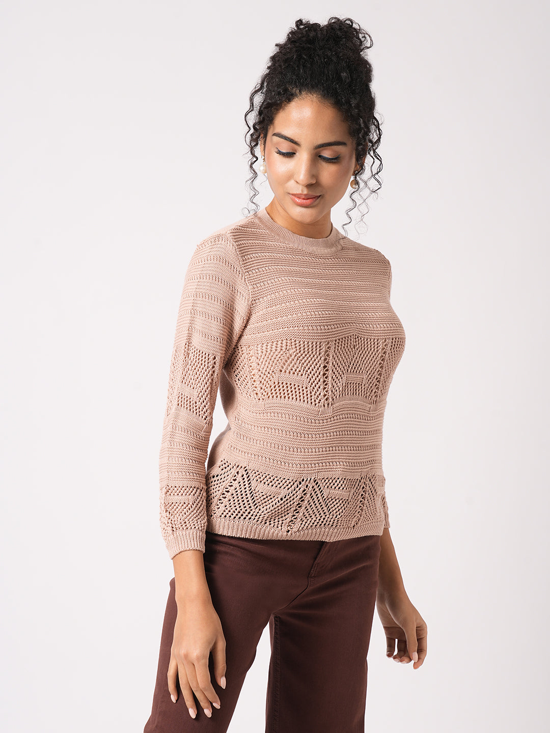 Women Flat Knit Top