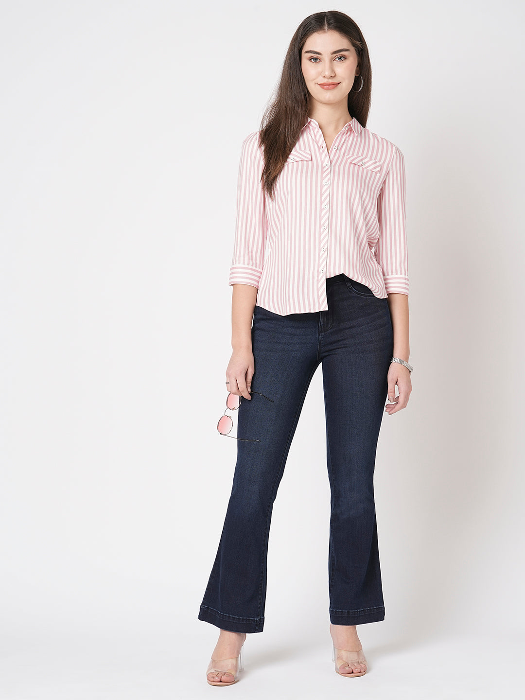 Women High-Rise Flare Jeans
