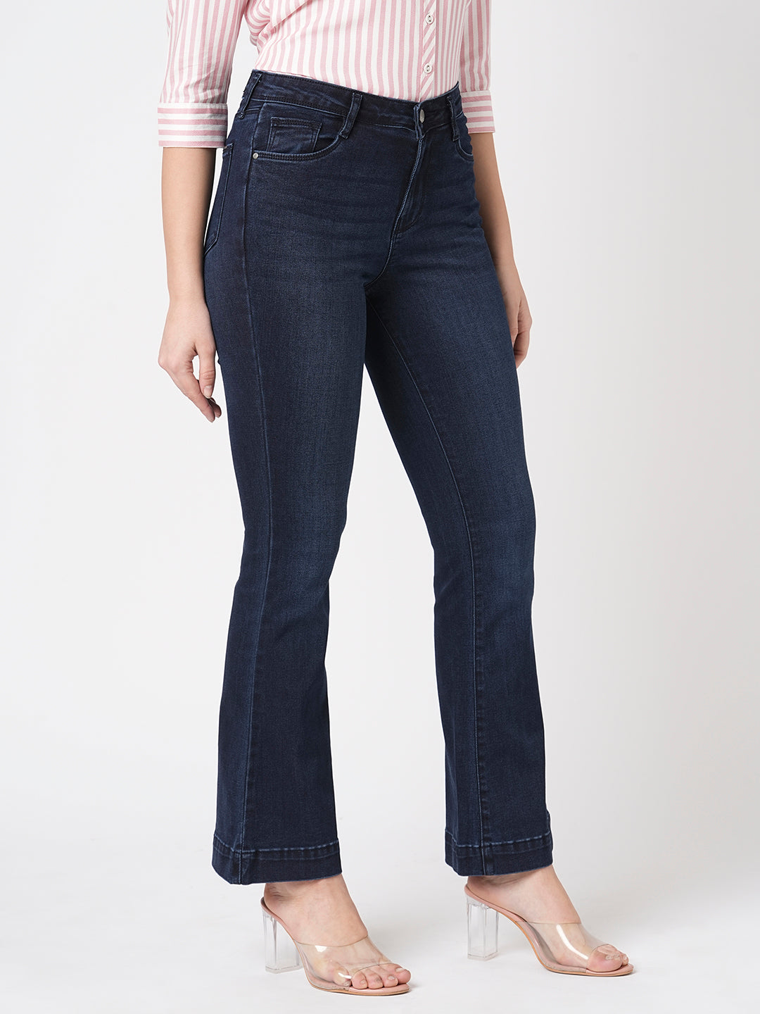 Women High-Rise Flare Jeans