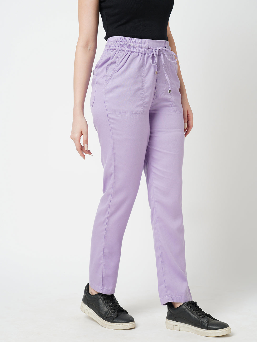 Women Lilac Paper Bags