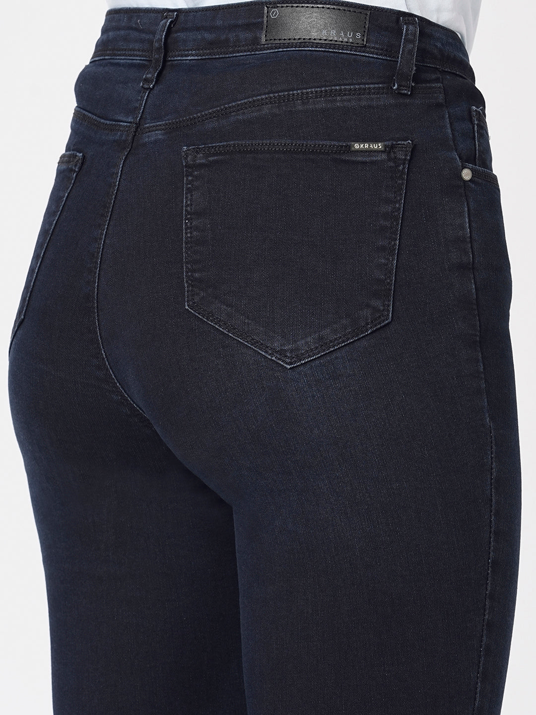 Women Blue/Black Super High-Rise Super Skinny Jeans