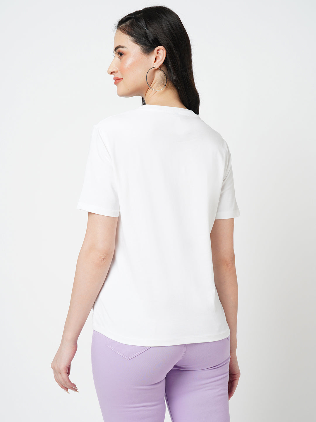 Women Slim Fit Graphic Tees