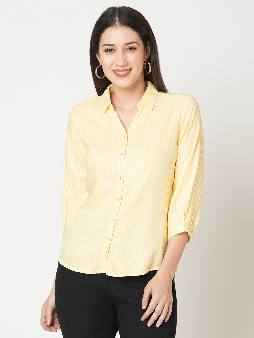Women Striped Shirt
