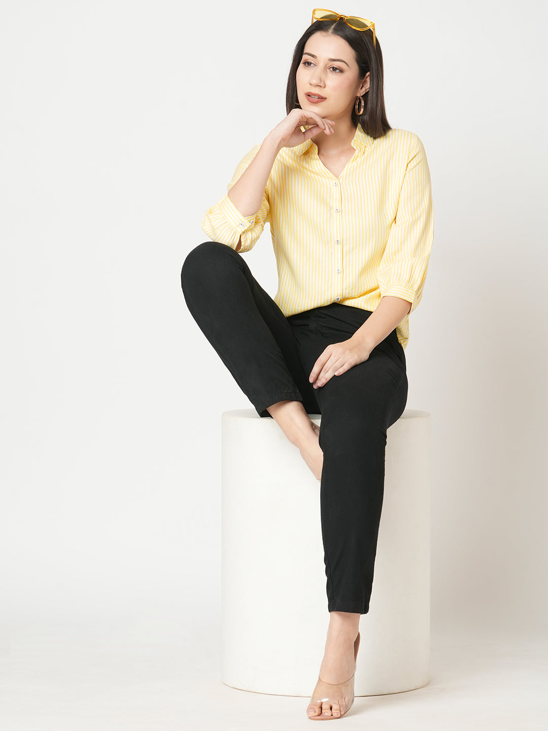 Women Striped Shirt
