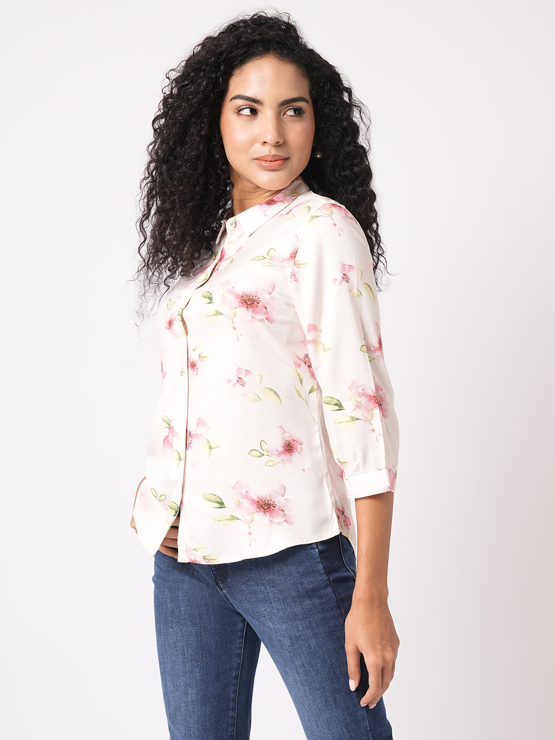 Women Floral Printed Shirt