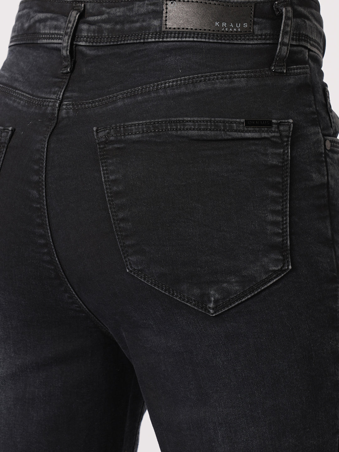 Women Black High Rise Flare Jeans